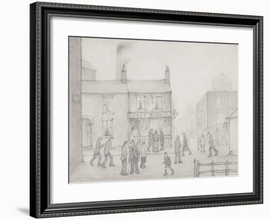 The Post Office, 1926-Laurence Stephen Lowry-Framed Premium Giclee Print