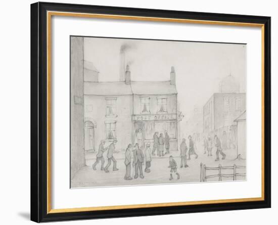 The Post Office, 1926-Laurence Stephen Lowry-Framed Premium Giclee Print