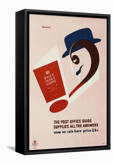 The 'Post Office Guide' Supplies All the Answers-Peter Huveneers-Framed Stretched Canvas