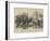 The Post Office Van, Calling at the Office of the Illustrated London News-null-Framed Giclee Print