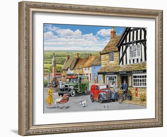 The Post Office-Trevor Mitchell-Framed Giclee Print