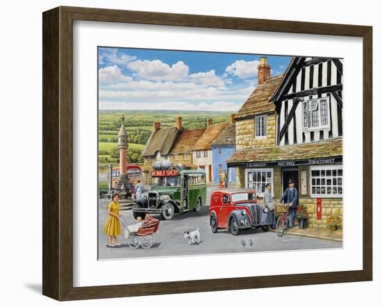 The Post Office-Trevor Mitchell-Framed Giclee Print