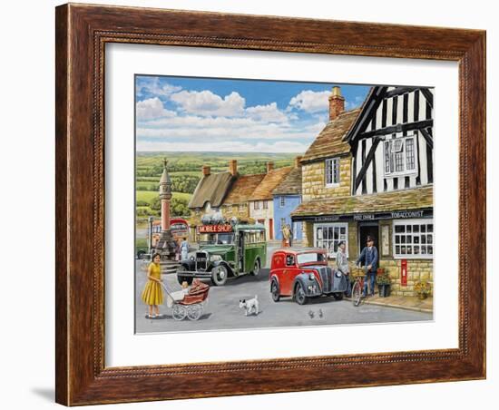 The Post Office-Trevor Mitchell-Framed Giclee Print