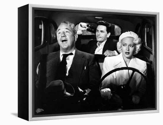 The Postman Always Rings Twice, Cecil Kellaway, John Garfield, Lana Turner, 1946-null-Framed Stretched Canvas