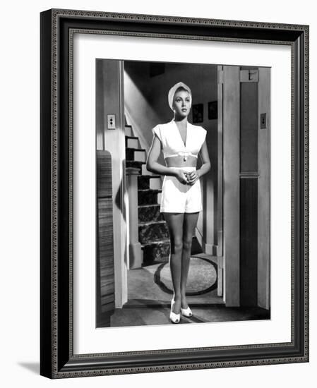 The Postman Always Rings Twice, Lana Turner, 1946-null-Framed Photo