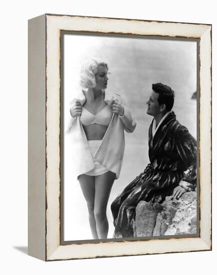 The Postman Always Rings Twice, Lana Turner, John Garfield, 1946-null-Framed Stretched Canvas