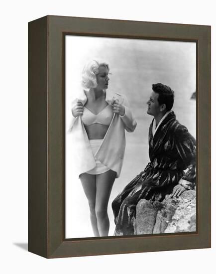 The Postman Always Rings Twice, Lana Turner, John Garfield, 1946-null-Framed Stretched Canvas