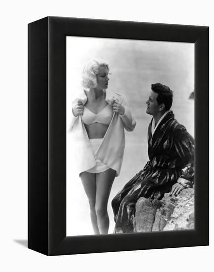 The Postman Always Rings Twice, Lana Turner, John Garfield, 1946-null-Framed Stretched Canvas