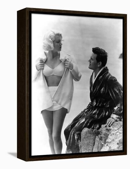 The Postman Always Rings Twice, Lana Turner, John Garfield, 1946-null-Framed Stretched Canvas