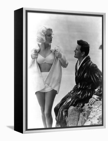 The Postman Always Rings Twice, Lana Turner, John Garfield, 1946-null-Framed Stretched Canvas