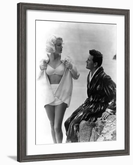 The Postman Always Rings Twice, Lana Turner, John Garfield, 1946-null-Framed Photo