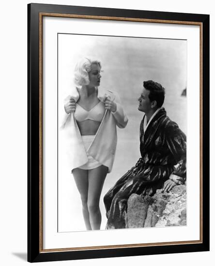 The Postman Always Rings Twice, Lana Turner, John Garfield, 1946-null-Framed Photo