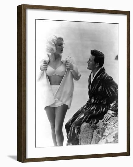 The Postman Always Rings Twice, Lana Turner, John Garfield, 1946-null-Framed Photo