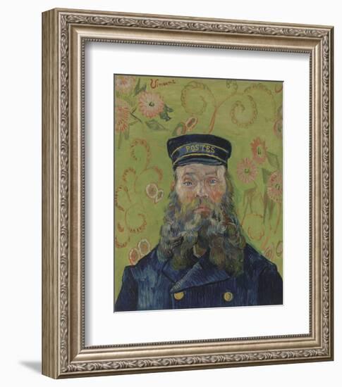 The Postman (Joseph-Etienne Roulin), 1889-Vincent van Gogh-Framed Art Print