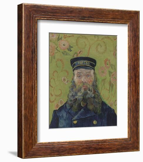 The Postman (Joseph-Etienne Roulin), 1889-Vincent van Gogh-Framed Art Print