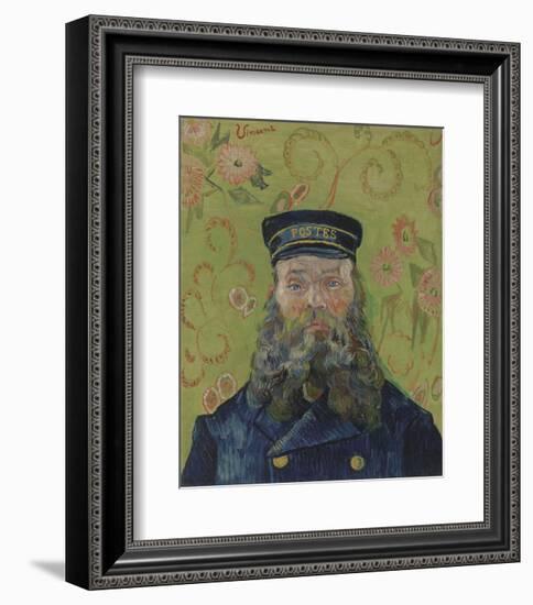 The Postman (Joseph-Etienne Roulin), 1889-Vincent van Gogh-Framed Art Print