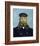 The Postman: Joseph Roulin-Vincent van Gogh-Framed Art Print