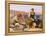 The Potter's Courtship, C.1886-Arthur Hughes-Framed Premier Image Canvas