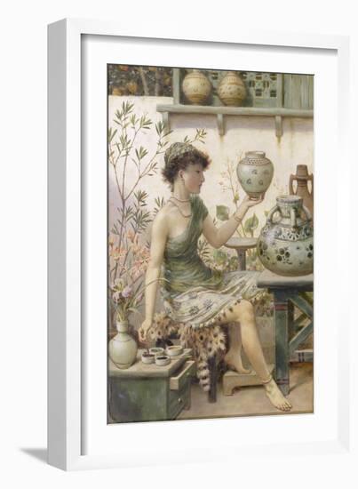 The Potter's Daughter-William Stephen Coleman-Framed Giclee Print