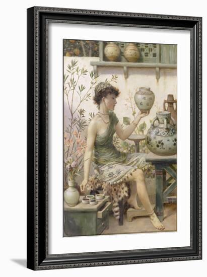 The Potter's Daughter-William Stephen Coleman-Framed Giclee Print