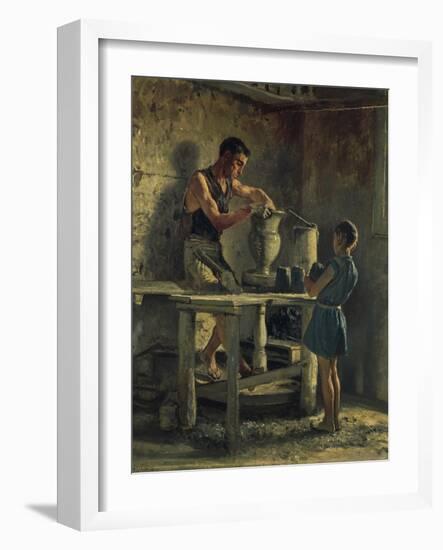 The Potters, 1873-Filippo Palizzi-Framed Giclee Print