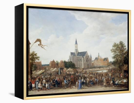 The Potters' Fair at Ghent-David Teniers the Younger-Framed Premier Image Canvas