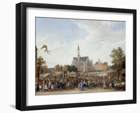 The Potters' Fair at Ghent-David Teniers the Younger-Framed Giclee Print