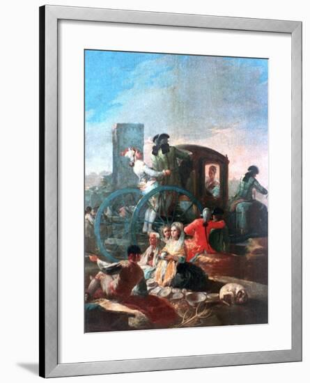 The Pottery Vendor, 1778-Francisco de Goya-Framed Giclee Print