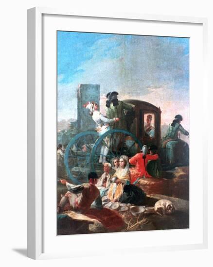 The Pottery Vendor, 1778-Francisco de Goya-Framed Giclee Print