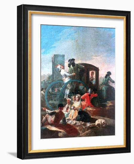 The Pottery Vendor, 1778-Francisco de Goya-Framed Giclee Print