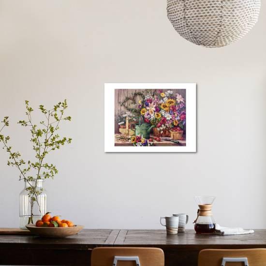 The Potting Bench Giclee Print By Barbara Mock Art Com