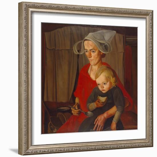 The Poverty, 1925-Boris Dmitryevich Grigoriev-Framed Giclee Print