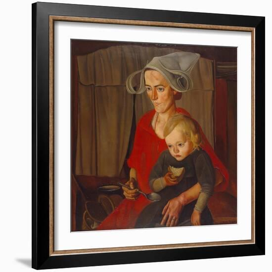 The Poverty, 1925-Boris Dmitryevich Grigoriev-Framed Giclee Print