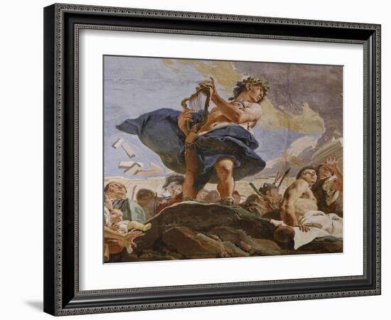 The Power of Eloquence-Giambattista Tiepolo-Framed Giclee Print