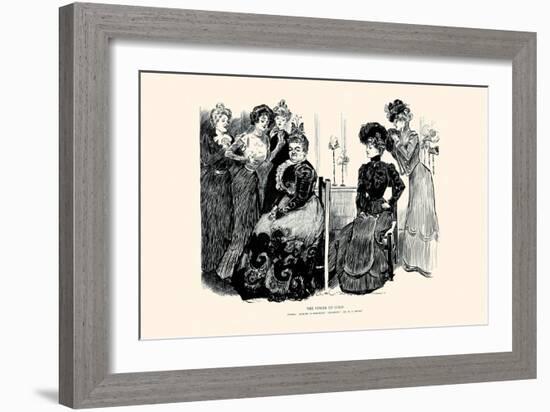 The Power of Gold-Charles Dana Gibson-Framed Art Print