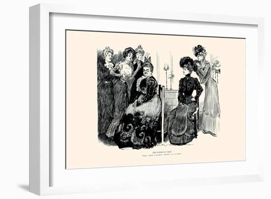 The Power of Gold-Charles Dana Gibson-Framed Art Print