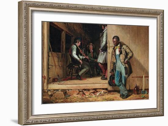 The Power of Music-William Sidney Mount-Framed Art Print