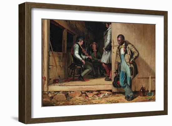 The Power of Music-William Sidney Mount-Framed Art Print