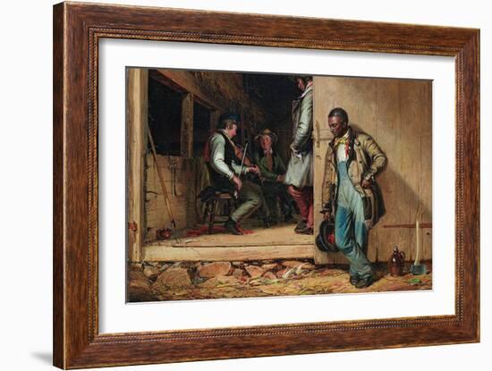 The Power of Music-William Sidney Mount-Framed Art Print