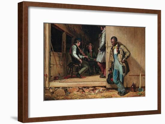 The Power of Music-William Sidney Mount-Framed Art Print