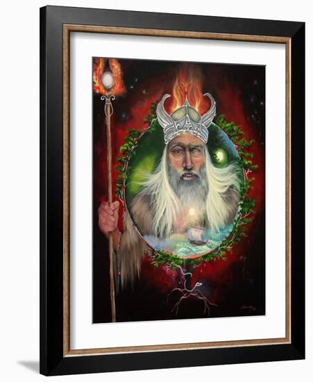 The Power of Odin-Sue Clyne-Framed Giclee Print