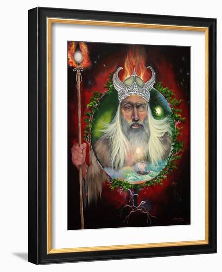 The Power of Odin-Sue Clyne-Framed Giclee Print