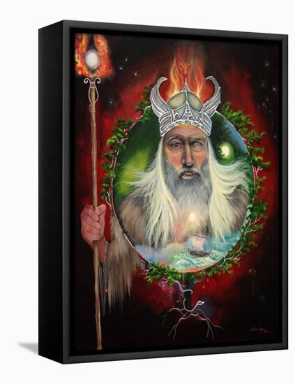 The Power of Odin-Sue Clyne-Framed Premier Image Canvas