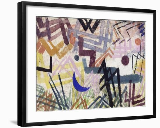 The Power of Play in a Lech Landscape-Paul Klee-Framed Giclee Print