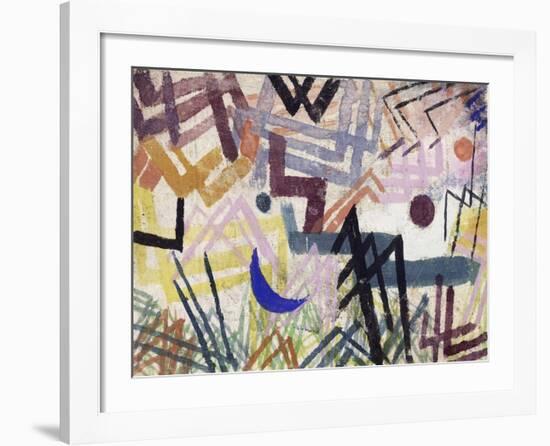 The Power of Play in a Lech Landscape-Paul Klee-Framed Giclee Print