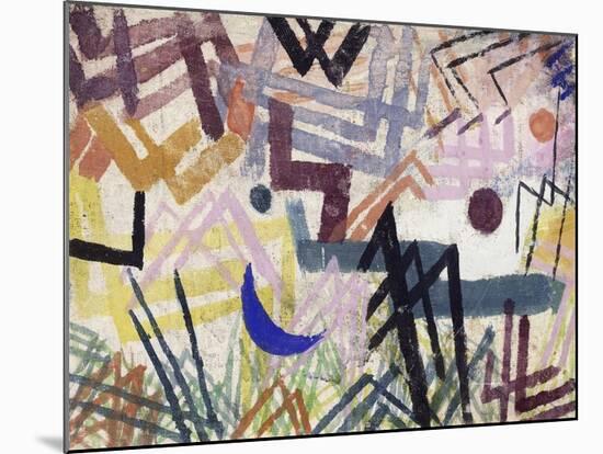 The Power of Play in a Lech Landscape-Paul Klee-Mounted Giclee Print