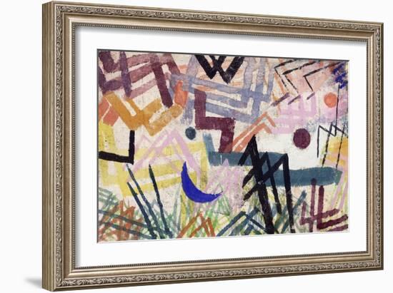 The Power of Play in a Lech landscape-Paul Klee-Framed Giclee Print