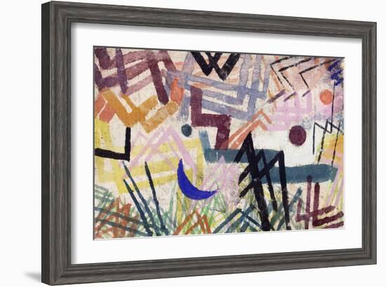 The Power of Play in a Lech landscape-Paul Klee-Framed Giclee Print