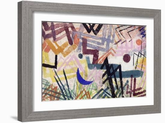 The Power of Play in a Lech landscape-Paul Klee-Framed Giclee Print