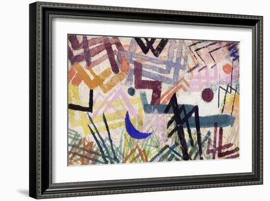 The Power of Play in a Lech landscape-Paul Klee-Framed Giclee Print